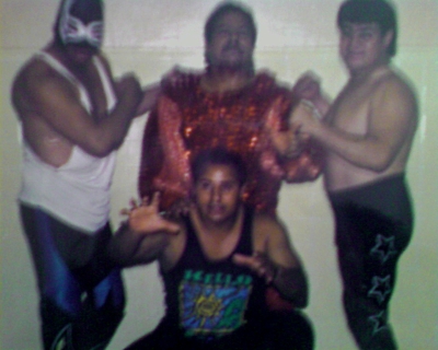 Combate de lucha libre - Juárez Chihuahua