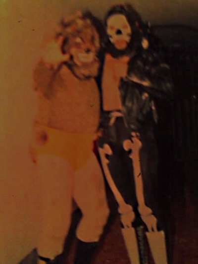 Rey León en acción - Lucha Libre